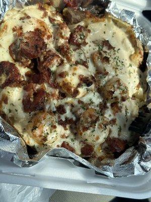 Cajun Pork Baked Potato