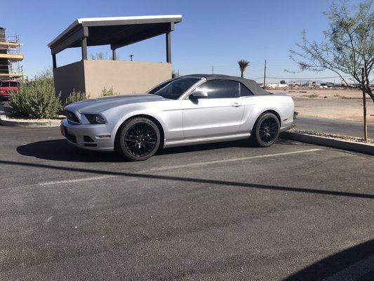 2014 Mustang Convertible