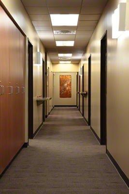 Hallway of practice at Stockton Dermatology and Aesethics