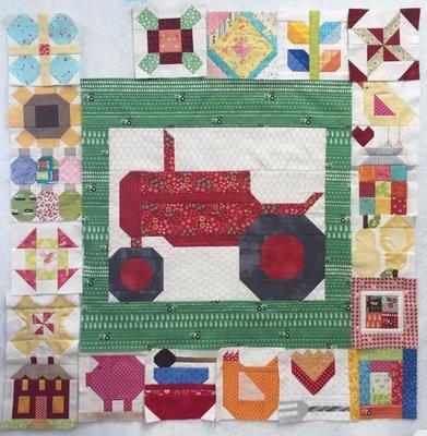 #farmgirlvintage fun block of the month.