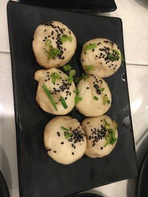 Pan fried pork buns!