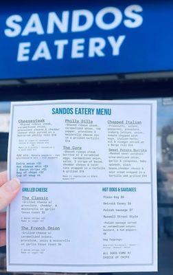 Sando’s Eatery