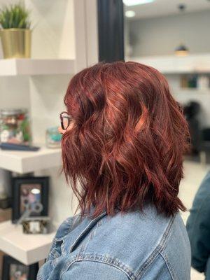 Red is in!