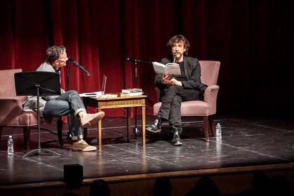 Park City Institute Presents: An Evening with Neil Gaiman, April 18, 2015 at the Eccles Center in Park City, UT Interviewed by Doug Fabrizi