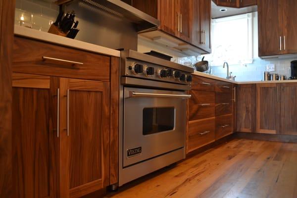 Custom kitchen cabinets and counter tops