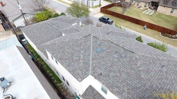 Certainteed Belmont Class IV hail resistant shingles.