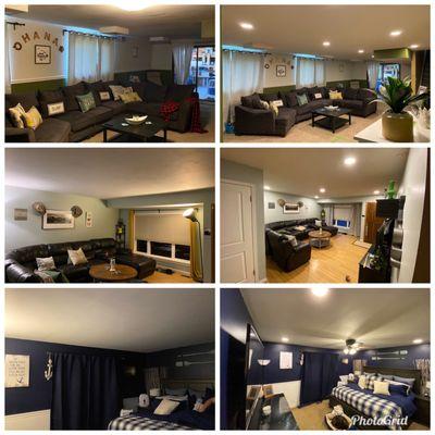 Before and after photos...amazing work done in every room!