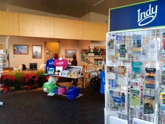 Questions? Ask the friendly receptionist at the visitor center.