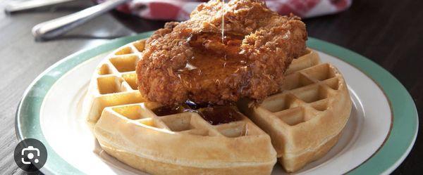 Chicken & waffles