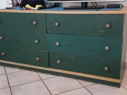 Very out dated dresser