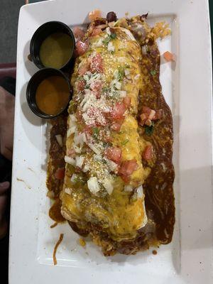 Al pastor burrito