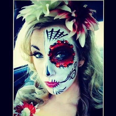 Sugar skull designs can be customized