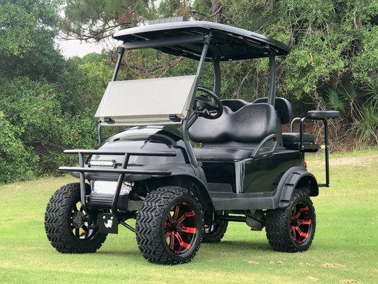 Custom golf cart