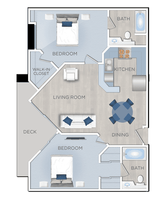 The Ivy Apartments in Sherman Oaks, CA, offering one and two bedroom apartments for rent in Sherman Oaks.