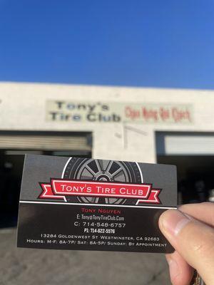 Tony's Tire Club