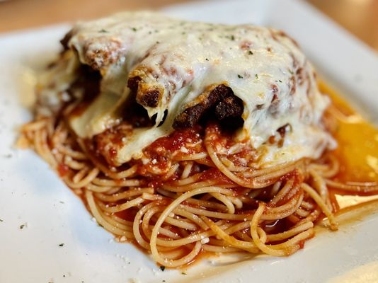 Veal & Eggplant Parmesan