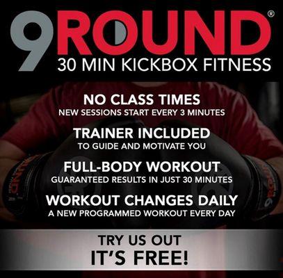 First workout is always FREE!