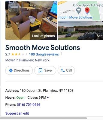 Same company as Call My Mover/Tri-State Area Movers