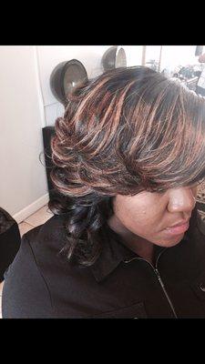 Natural hair looking great post sew-in! Thanks Tonshay!  #LEWReviews #TheOriginalCharlestonian