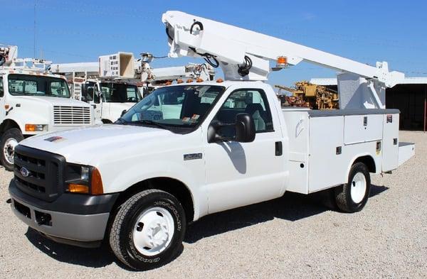 Unlike many other companies, we possess a boom truck in order to promptly service outdoor equipment. .