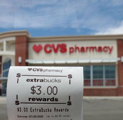 Thank you CVS!!