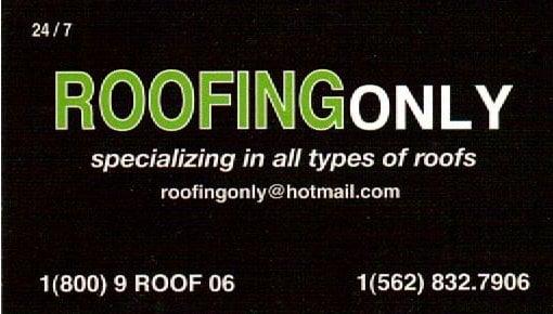 Roofing Only Company, Inc