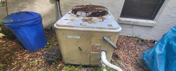 Old non-functional HydroTemp heat pump