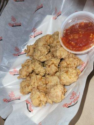 Fried alligator appetizer