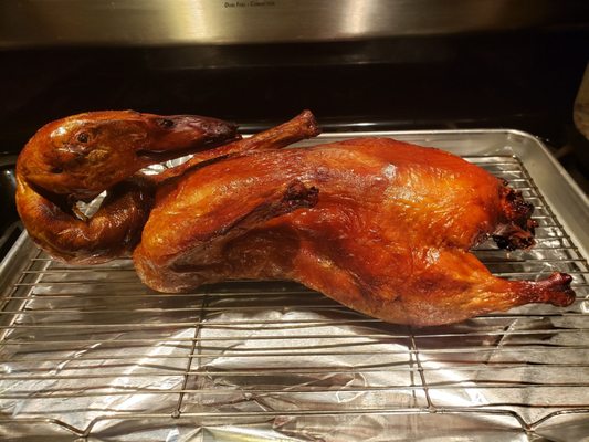 Roast duck