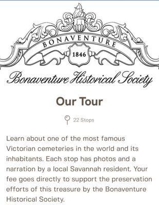 Explore the cemetery via the app!