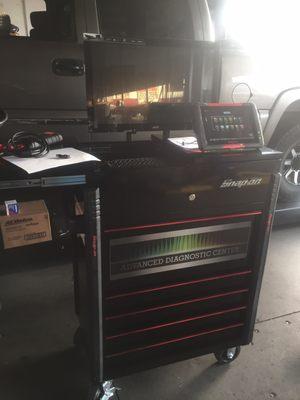 Snap-on diagnostic tools