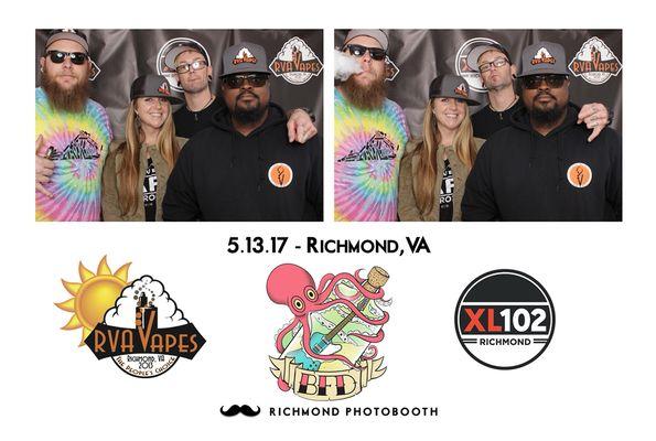 Big Field Day 2017 sponsors of the Richmond Photobooth