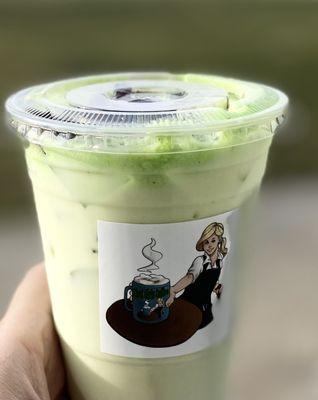 Winter melon with Coffee Boba