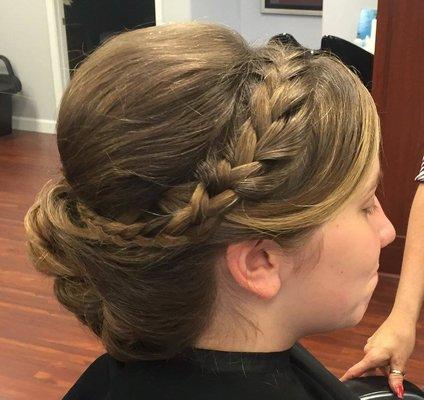 Updo done by Connie