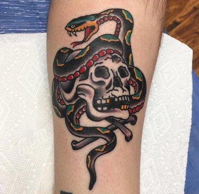 Tattoo by Nathan Fish