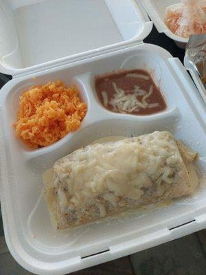 Burrito plate