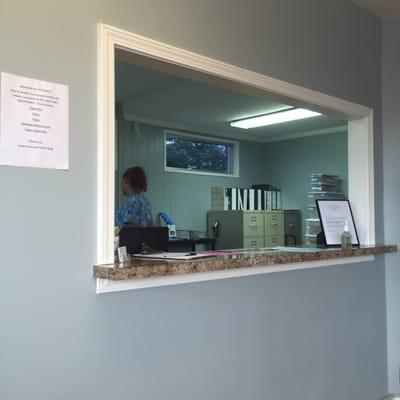 Front desk