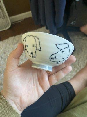 Little dog bowl