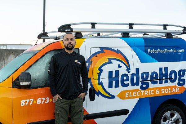 Roberto is one of our solar experts.  He is fantastic at upgrading and troubleshooting any issues related to solar.