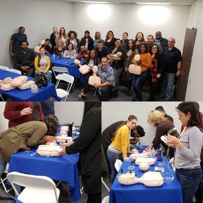 Geo Group CPR training