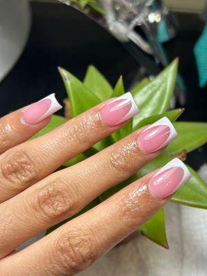 Beautiful French acrylic short set