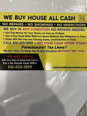 We Buy Houses All Cash