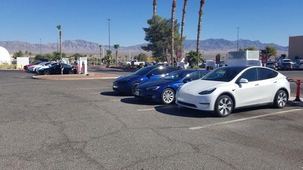 Superchargers at Mesquite.