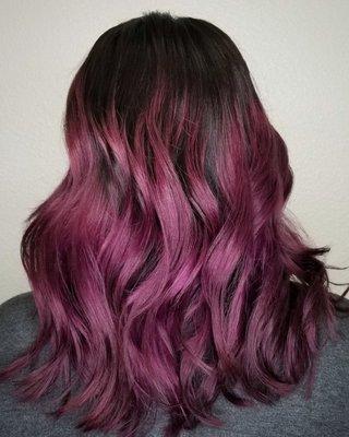 Purple ombre by Ashley