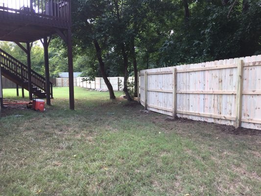 Privacy fence