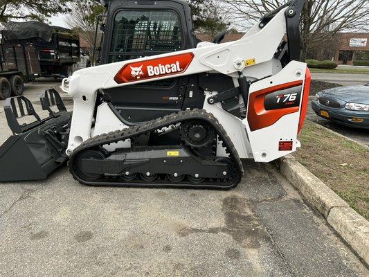 machine to level ownership or water land or remove trees Transplant trees