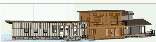 3D Model of a new house in Bellingham