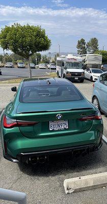 The rear of my vehicle looking so sharp and clean. Thank you guys!!