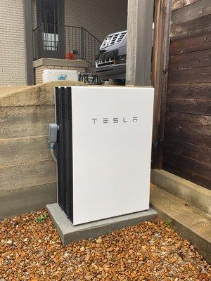 Tesla Powerwalls installed by LightWave Solar.