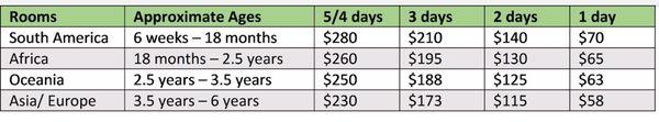 Tuition Rates